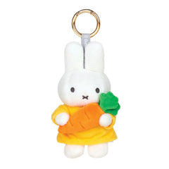 Miffy Plush Keychain with Carrot