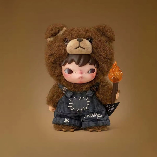 Đồ Chơi Nhân Vật Nhồi Bông Hirono Living Wild - Fight For JoyPlushDoll POP MART IP HIRONO 6941313006058