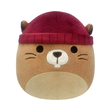 Đồ Chơi Nhồi Bông 7.5 Inch Beaver In Beanie SQUISHMALLOWS SQHW00605