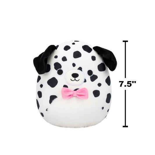 Đồ Chơi Nhồi Bông 7.5 Inch Dustin - White Dalmatian SQUISHMALLOWS SQCR07942