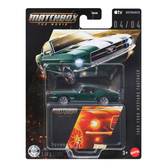 Đồ Chơi Siêu Xe 1968 Ford Mustang Fastback MATCHBOX JKH40/GBJ48