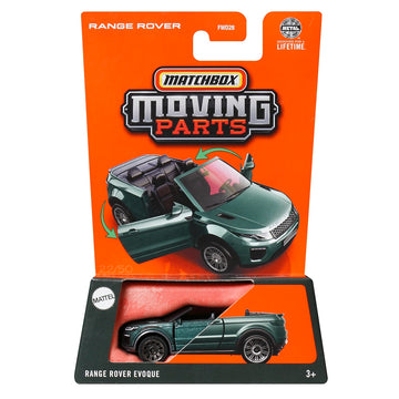 Đồ Chơi Siêu Xe Land Rover Evoque 2016 MATCHBOX Moving Parts JBW87/FWD28