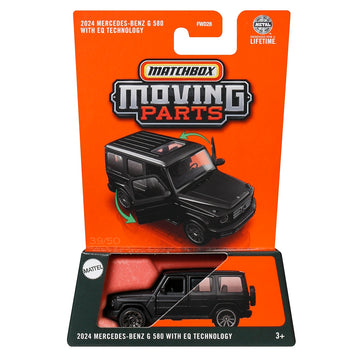 Đồ Chơi Siêu Xe Mercedes-Benz EQG 580 2025 MATCHBOX Moving Parts JBW92/FWD28