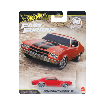 Đồ Chơi Siêu Xe Premium Fast & Furious 1970 CHEVROLET CHEVELLE SS HOT WHEELS JHW73/HNW46