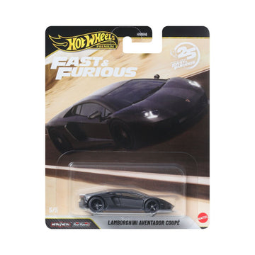 Đồ Chơi Siêu Xe Premium Fast & Furious LAMBORGHINI AVENTADOR COUPE HOT WHEELS JHW77/HNW46