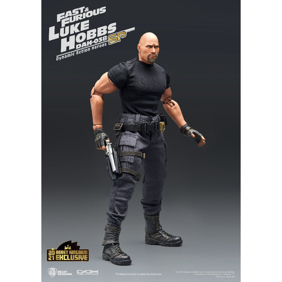 Fast and Furious Luke Hobbs Limited Edition BEAST KINGDOM DAH-038SP Collectible Figure