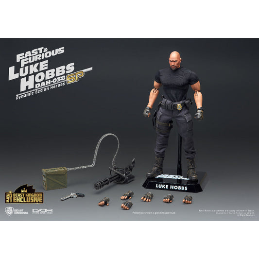 Mô Hình Sưu Tập Fast and Furious Luke Hobbs Limited Edition BEAST KINGDOM DAH-038SP