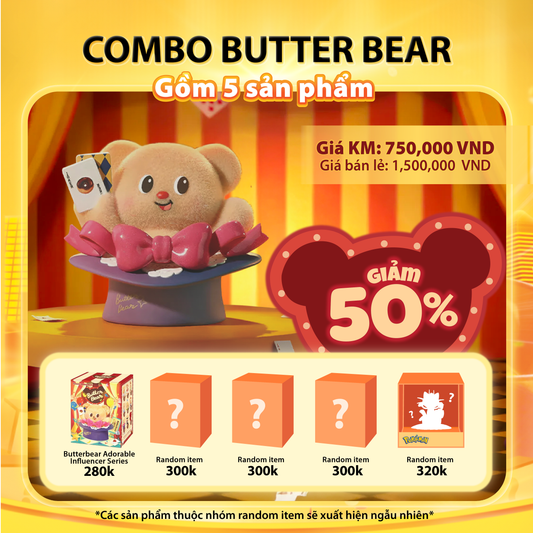 Đồ Chơi Combo Butter Bear 3 FUNISM CBBB3-LKB1