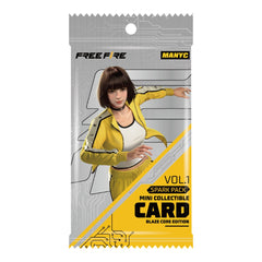 Manyc Free Fire Collectible Card Pack - Blaze Core TRADING CARD MYC01FFO01C01F11-BC