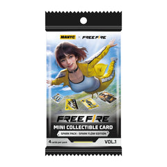 Manyc Free Fire Collectible Card Pack Toy - Spark Flow TRADING CARD MYC01FF01C01F11-SF