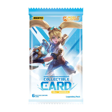 Đồ Chơi Gói Thẻ Sưu Tập Manyc Mobile Legend Bang Bang - Legendary TRADING CARD MYC01MLBB01C01F09-LP
