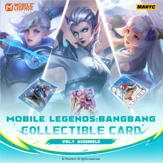 Đồ Chơi Gói Thẻ Sưu Tập Manyc Mobile Legend Bang Bang - Treasure TRADING CARD MYC01MLBB01C01F09-TP