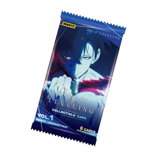 Đồ Chơi Gói Thẻ Sưu Tập Manyc Solo Leveling - Rebirth - Legendary TRADING CARD MYC01SL01C01F09-LP