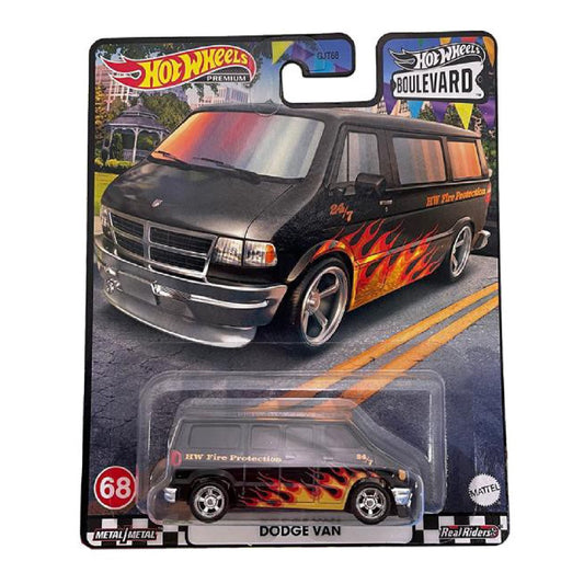 Siêu xe BOULEVARD DODGE VAN HOT WHEELS GJT68
