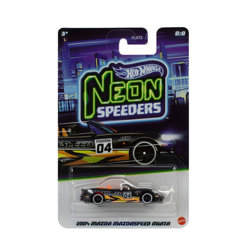 Đồ Chơi Siêu Xe Neon Speeders 2004 Mazda Mazdaspeed Miata HOT WHEELS HLH72