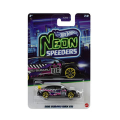Toy Car Neon Speeders 2016 Subaru WRX STI (Chase) HOT WHEELS HLH72