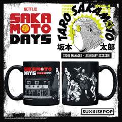 Ly Sứ Sakamoto Days Màu Đen SUNRISEPOP SDAC040