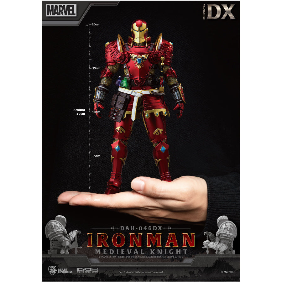 Medieval Knight - Iron Man Deluxe Version BEAST KINGDOM DAH-046DX Collectible Model