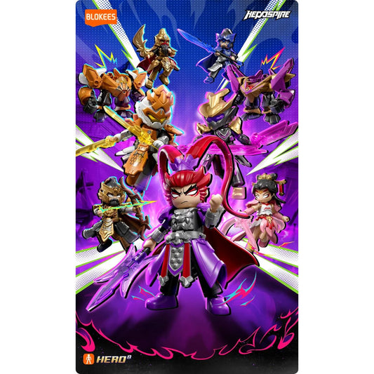 Đồ Chơi Mô Hình Anh Hùng Bộ Sưu Tập Ngẫu Nhiên 8 Rival Ambitions BLOKEES 85068