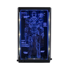 Đồ Chơi Mô Hình Cao Cấp Iron Man MK2 Phiên Bản Hầm Chứa Giáp ZD TOYS 1908-02