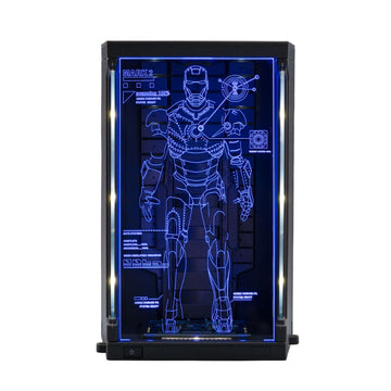 Đồ Chơi Mô Hình Cao Cấp Iron Man MK2 Phiên Bản Hầm Chứa Giáp ZD TOYS 1908-02
