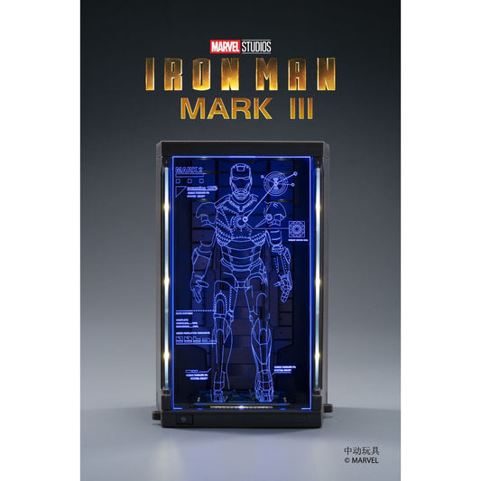 Đồ Chơi Mô Hình Cao Cấp Iron Man MK2 Phiên Bản Hầm Chứa Giáp ZD TOYS 1908-02