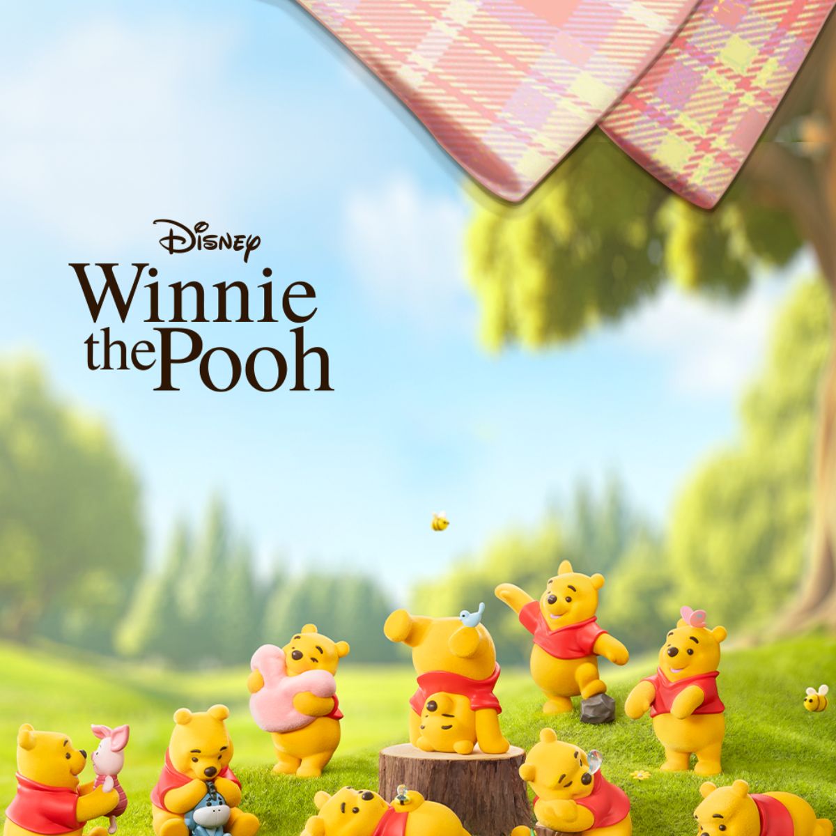 Đồ Chơi Mô Hình Carefree Winnie The Pooh Series 52TOYS 6958985014229