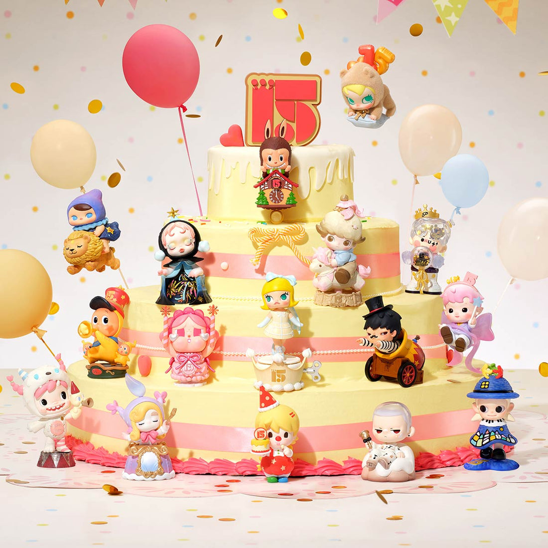 Celebrating the Moment POP MART 15th Anniversary Model