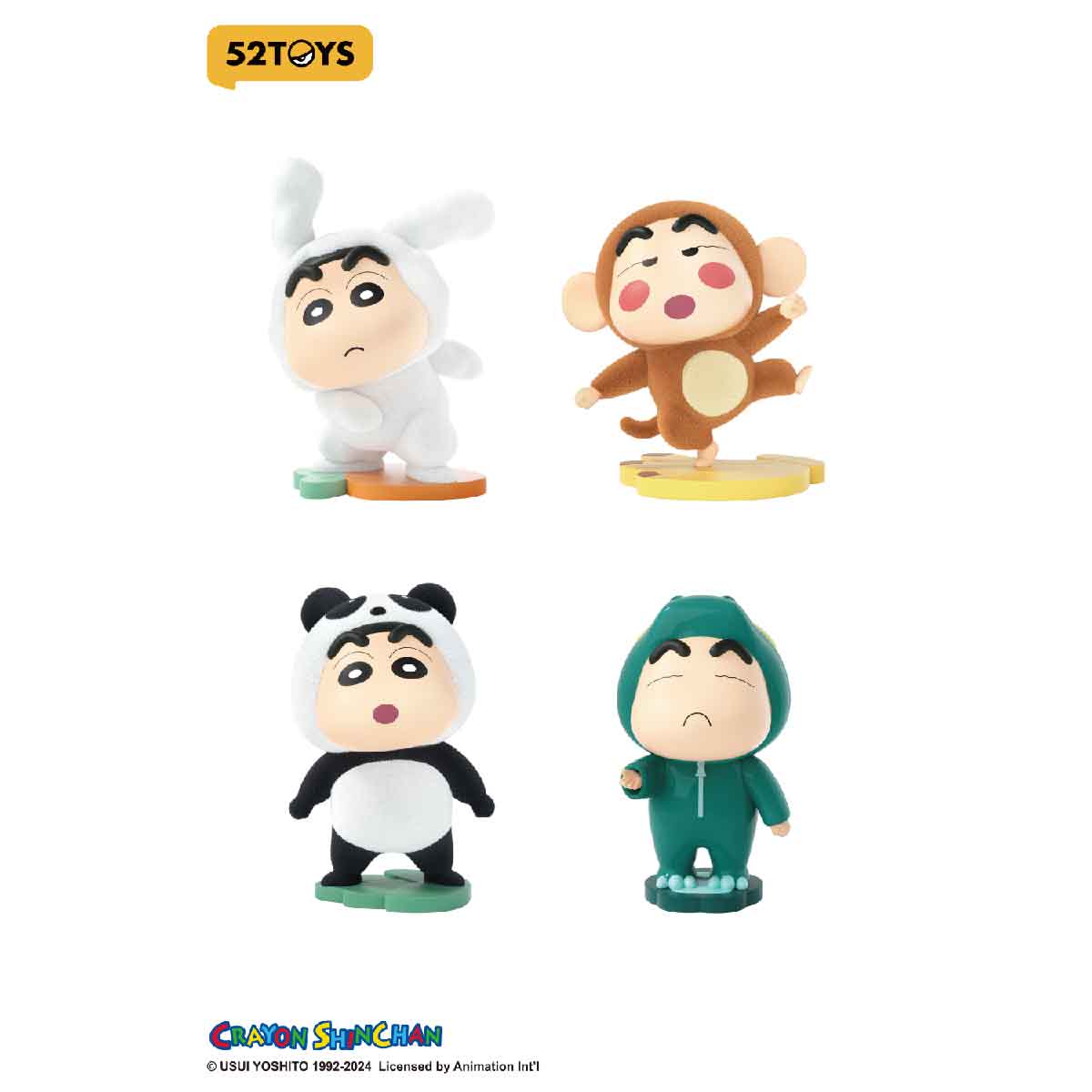 Crayon Shinchan Animal Cha Cha Cha Model 52TOYS 6958985025638