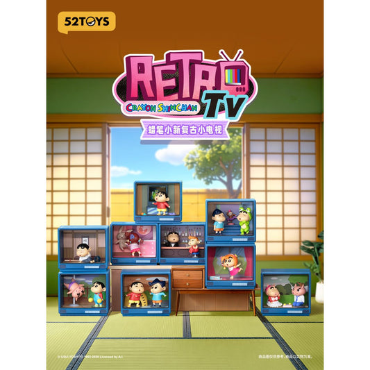 Đồ Chơi Mô Hình Crayon Shinchan Retro TV Series 52TOYS 6958985053679