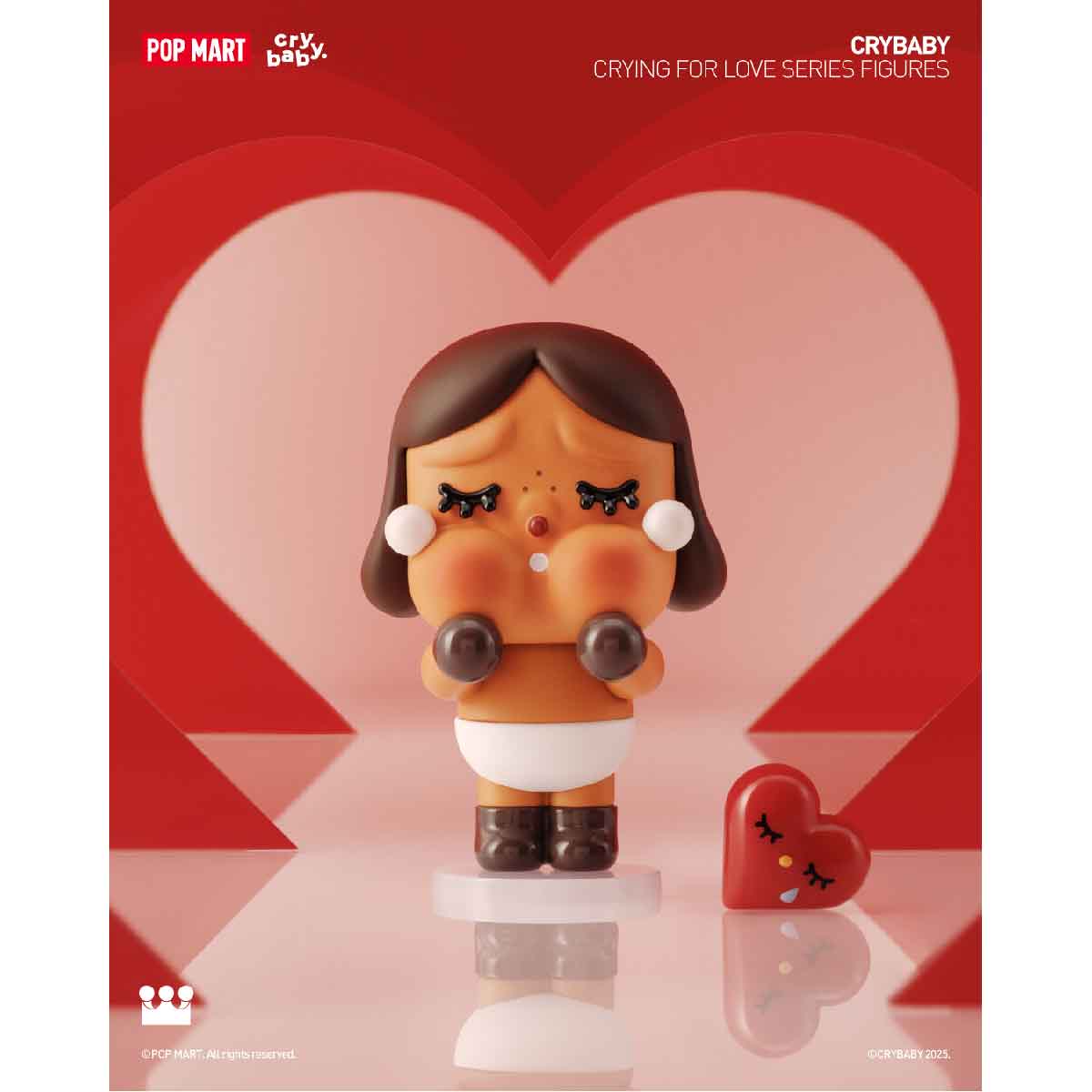 CryBaby Crying For Love Series Figures POP MART 6931571060770