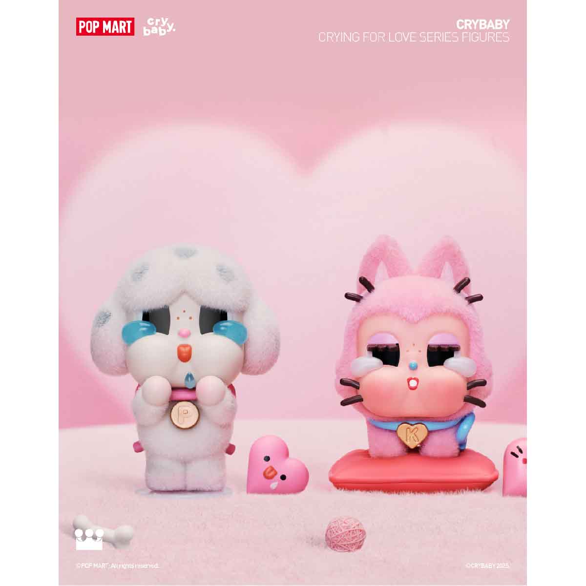 CryBaby Crying For Love Series Figures POP MART 6931571060770