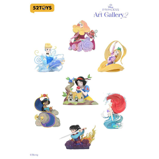 Mô Hình Disney Princess Art Gallery Series2 52TOYS 6958985013093