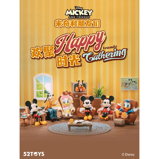 Mô hình DISNEY MICKEY & FRIENDS Happy Friends Gathering 52TOYS 6958985023382