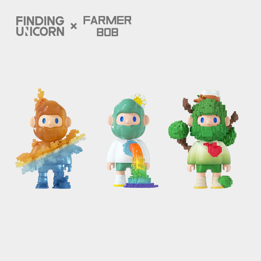 Mô Hình Farmer Bob Pixel Universe Series FINDING UNICORN 6975463618502