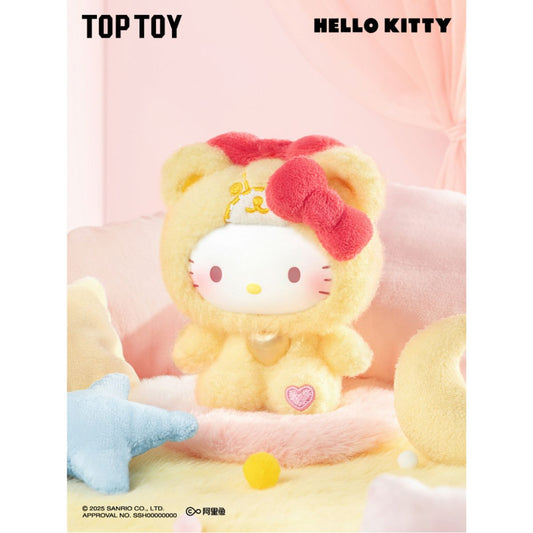 Đồ Chơi Mô Hình Hello Kitty Teddy Pajamas Series Plush Pendant TOP TOY 2303950010104