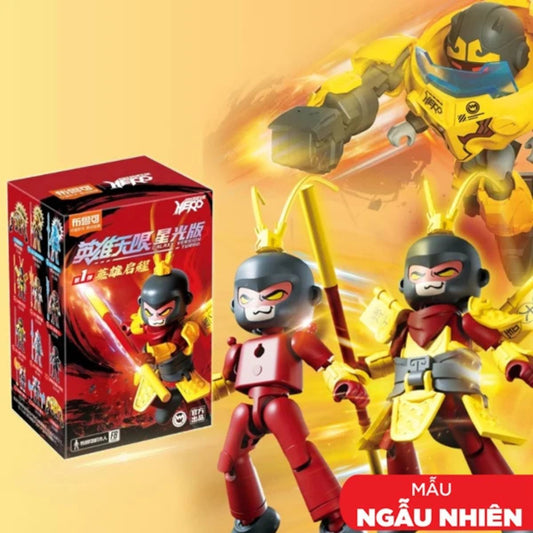 Đồ Chơi Mô Hình Hộp Mù Anh Hùng Trung Hoa - Hành Trình Khởi Đầu 01 BLOKEES 85015