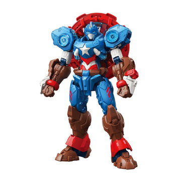 Đồ Chơi Mô Hình Lắp Ráp Marvel Mecha Captain America KEEPPLAY 73051