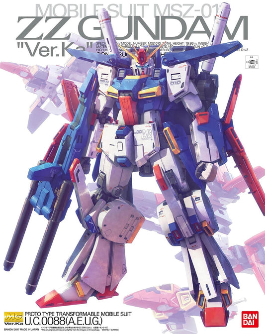 Assembly Model Toy - Mg 1/100 Zz Ver.Ka GUNDAM 4573102631510