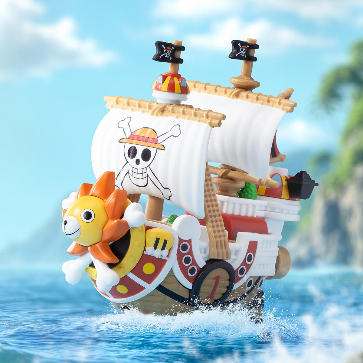 Mô Hình Lắp Ráp One Piece - The Grand Line Series Vehicles POP MART 69