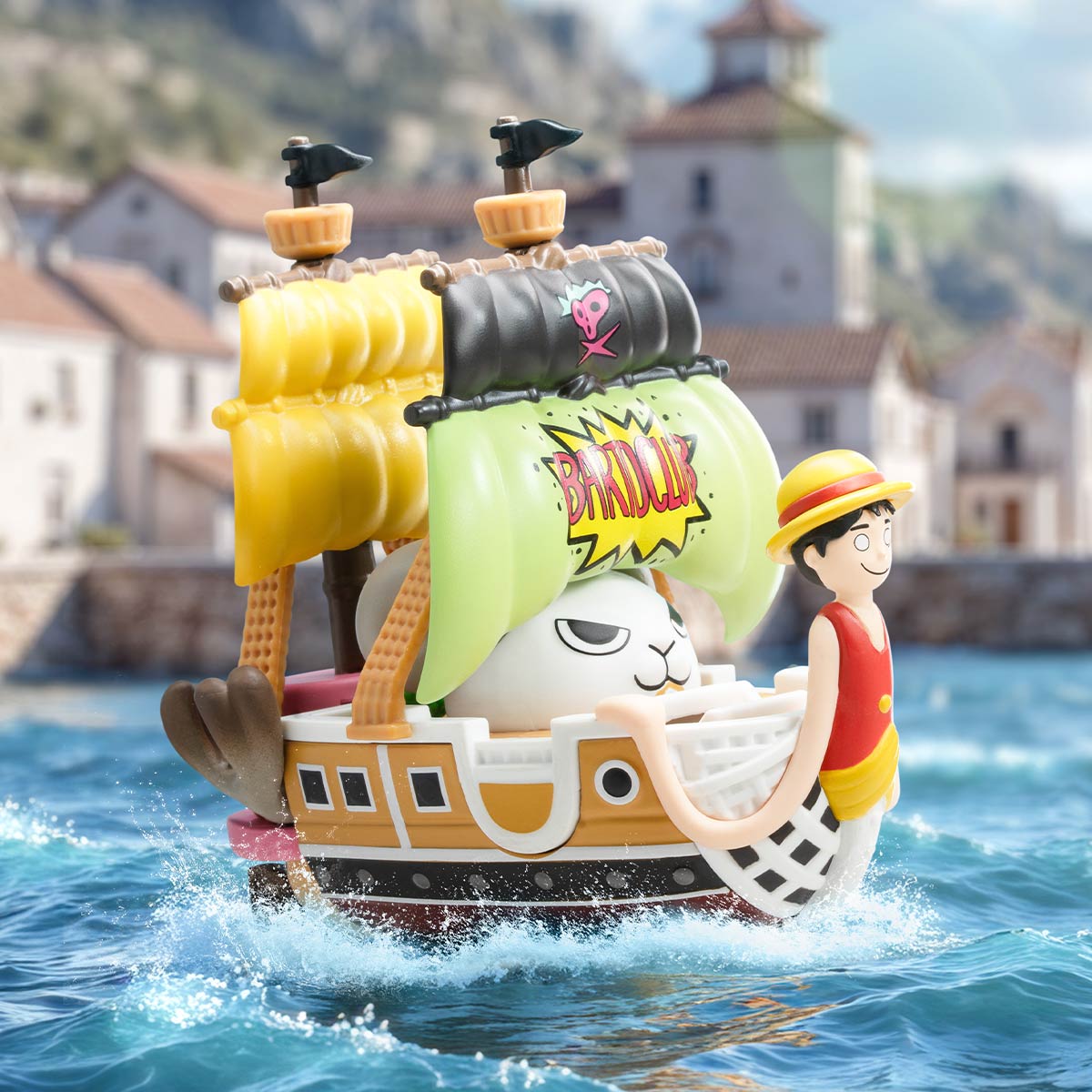 Mô Hình Lắp Ráp One Piece - The Grand Line Series Vehicles POP MART 69
