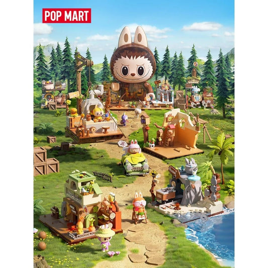 Đồ Chơi Mô Hình Lắp Ráp The Monsters Forest Secret Base ClickFix Lab POP MART 6941848280398