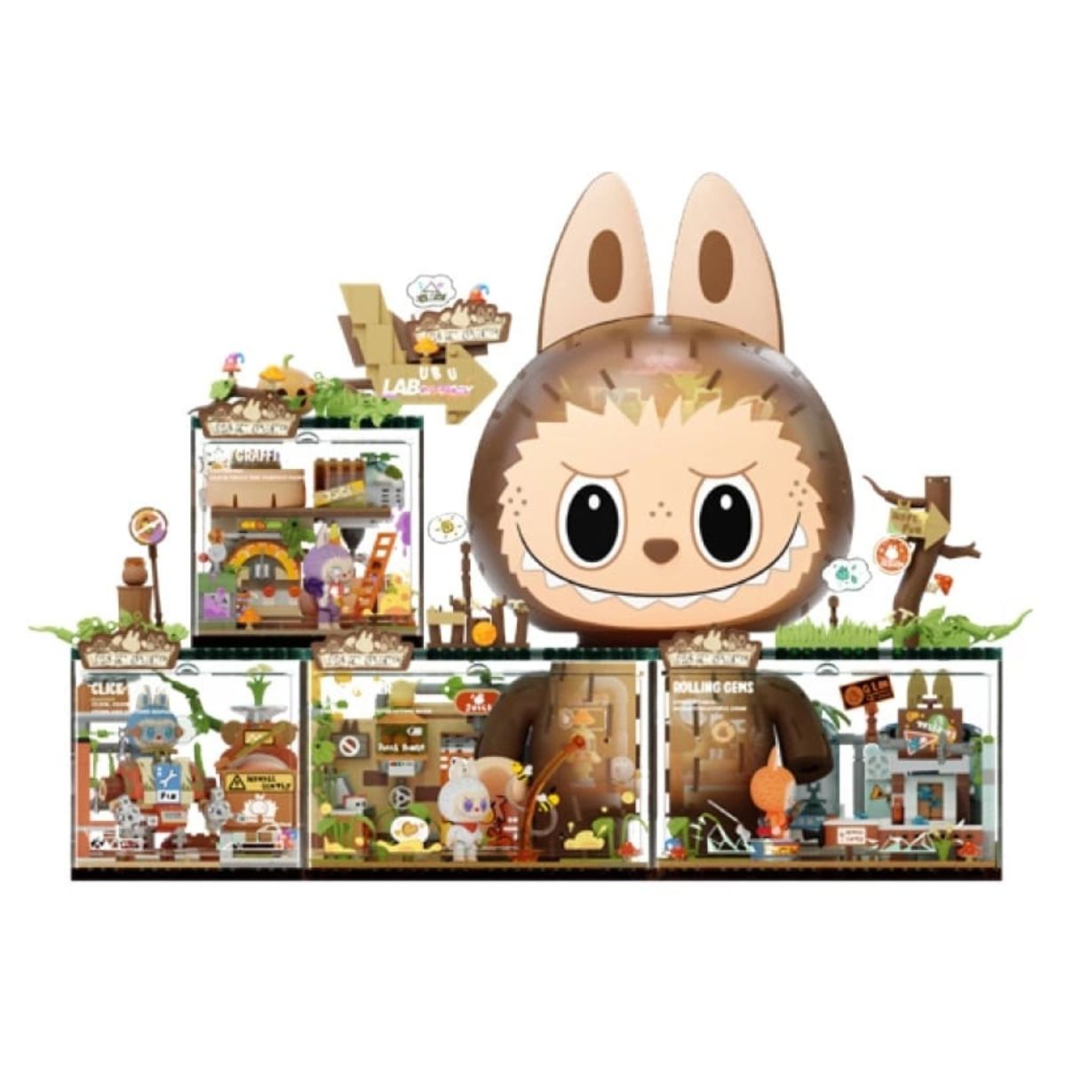 Đồ Chơi Mô Hình Lắp Ráp The Monsters Forest Secret Base Juice Maker PO
