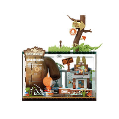 Model Building Toy The Monsters Forest Secret Base Rolling Gems POP MART 6941848280374