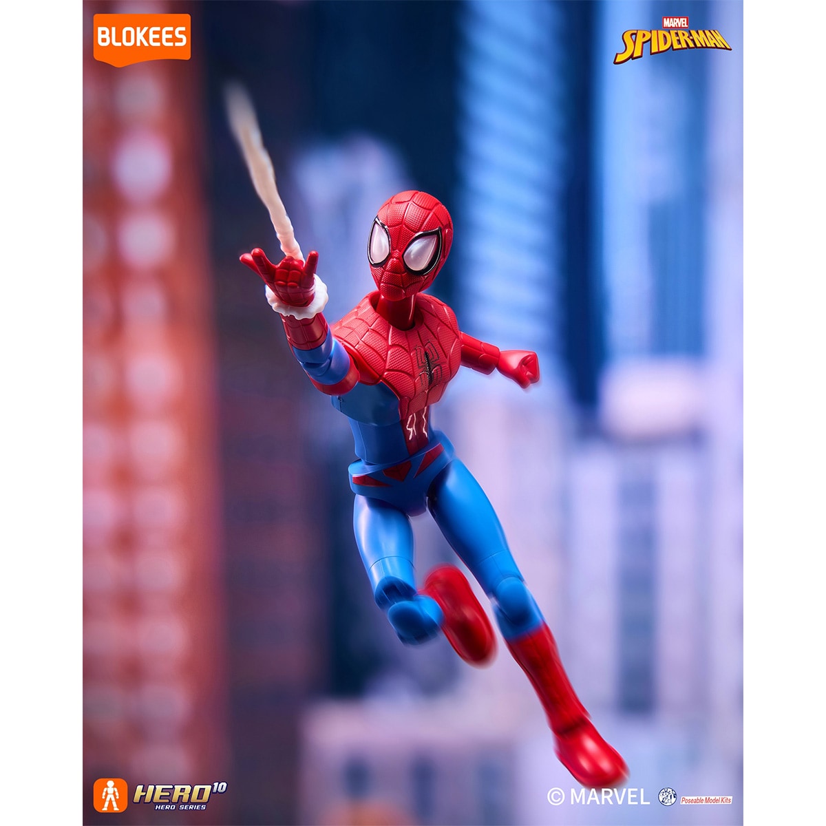 Marvel Bo Đồ Chơi Mô Hình MARVEL Bộ Sưu Tập Ngẫu Nhiên GV05 BLOKEES 81145