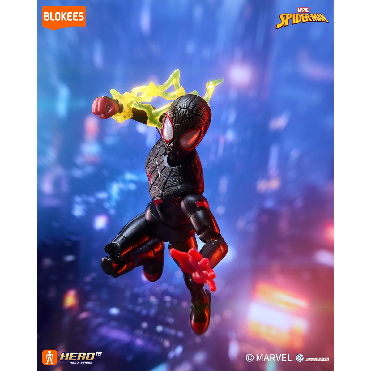 Marvel Bo Đồ Chơi Mô Hình MARVEL Bộ Sưu Tập Ngẫu Nhiên GV05 BLOKEES 81145