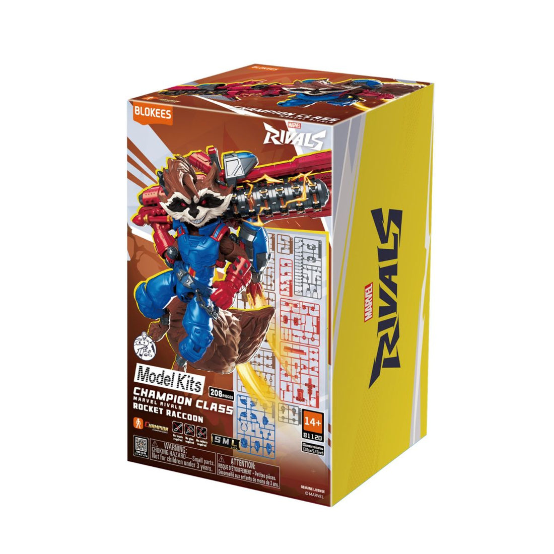 Đồ Chơi Mô Hình Marvel Champion Class Siêu Anh Hùng Rocket Raccoon BLO