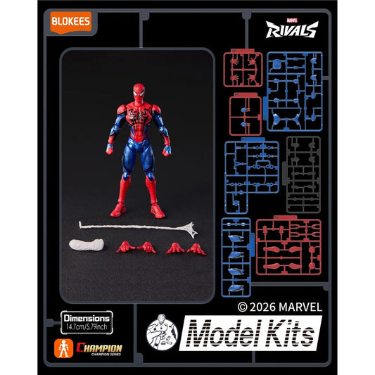 Đồ Chơi Mô Hình Marvel Champion Class Siêu Anh Hùng Spiderman BLOKEES 81118