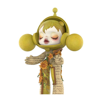 MEGA α SKULLPANDA 1000% Van Gogh Museum Sunflowers Model