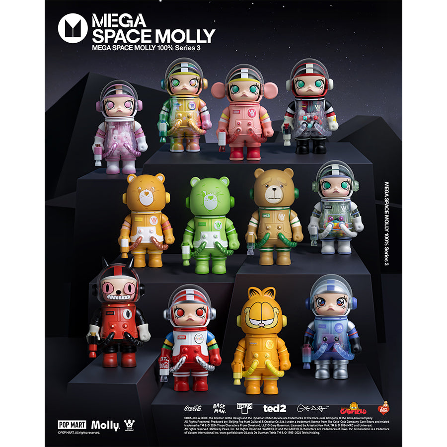 MEGA SPACE MOLLY 100% Series 3 Model